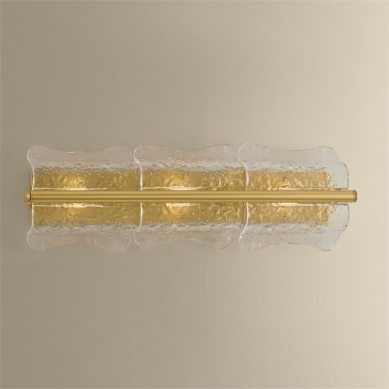 Fosterdale 28 Inch 3 Light Wall Sconce by Hudson Valley Lighting